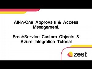 Automating application access with Freshservice