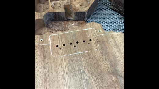 String ferrules: what they are and why they are so tricky to get right. Killer jig, I can’t take credit for the design. | A. Meyers Custom Guitars and Luthierie