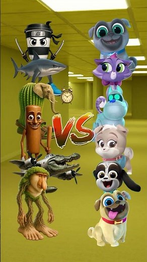 Brainrot VS Puppy Dog Pals #shorts #brainrot #puppydogpals