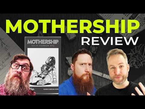 Mothership RPG Review | The Jaunty Mantis TTRPG Podcast
