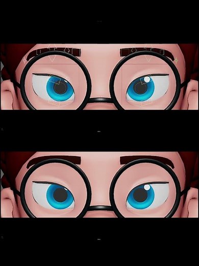 Facial Animation Study | Eye Blink & Expressions WIP (3D Animation)