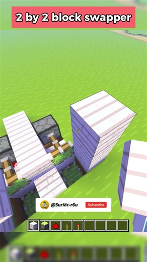 Minecraft block swapper. #minecraft #minecraftbuilds #minecraftshorts