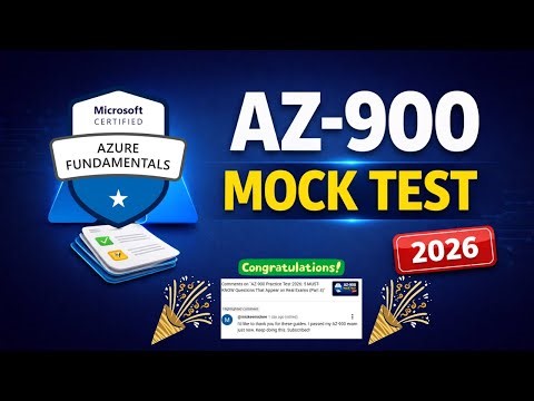 AZ-900 Practice Test 2026: 5 MUST-KNOW Questions That Appear on Real Exams (Part 5)