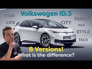 Choosing a Volkswagen ID3? There are 8 versions! What are the differences? - 053