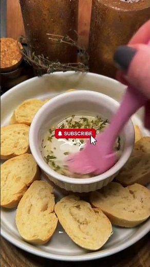 Camembert cheese baked with garlic rosemary baguette Easy, quick | allay kitchen #cheese