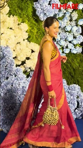 The lovely #TaapseePannu makes her first appearance after her wedding with #MathiasBoe.🥀