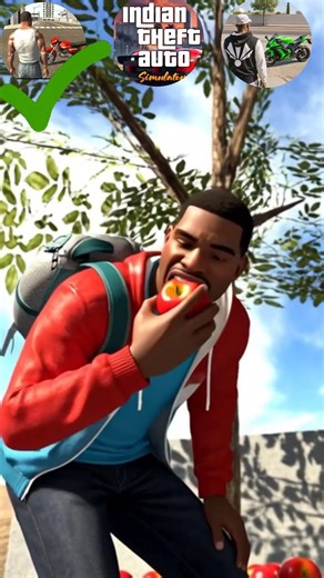 Franklin Tree 🎄 Challenge 🤯 Indian bike driving 3d Vs ITA Game#shorts#gaming#subscribe#challenge