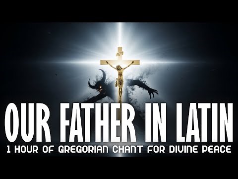 1 Hour ‘Our Father’ Gregorian Chant in Sacred Latin | "Pater Noster" The Lord’s Prayer