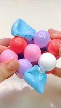 ball clay cracking 🫧 •*¨*•.¸¸☆* creds: asmr emiko ffujio#satisfyingasmr #slime #clay #wax