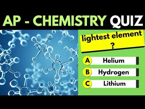Only Smart Students Score 30/30 🧠 AP Chemistry Trends & Atomic Structure Test