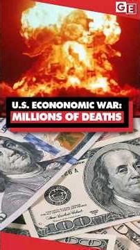 Economic war: How US sanctions are even deadlier than conventional war
