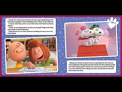The Peanuts Movie A FRIEND INDEED Read Along Aloud Story Audio Book for Children and Kids