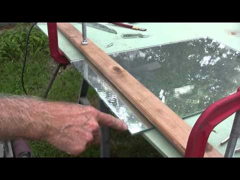 Transforming A Mirror: Say Goodbye To Sharp Edges And Ugly Glass Cuts With This Sanding Technique!