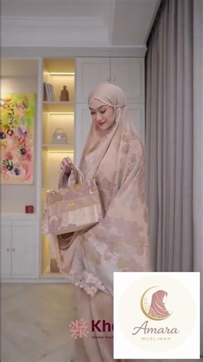 Khadijahlabel Mukena Dewasa Jumbo Premium Silk Renda Mewah Terbaru Arunika