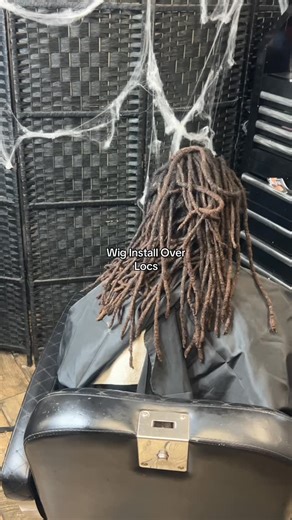 The Loc Illusionist✨ on Instagram: "Wig Install Over Locs✨ #atlwiginstall#atlantawiginstall#laidbylonyai#atlhair#atlantahairstylist"