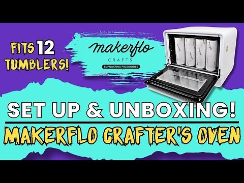 Master Sublimation Printing with MakerFlo's Crafter Oven!