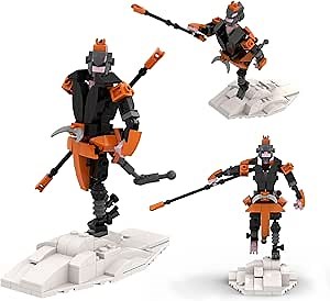 Game Building Blocks Bricks Set Toys Black Monkey King Myth The Destinied One wth Jin Gu Bang, 172pcs, Great Presents for The Adult Blocks Toy