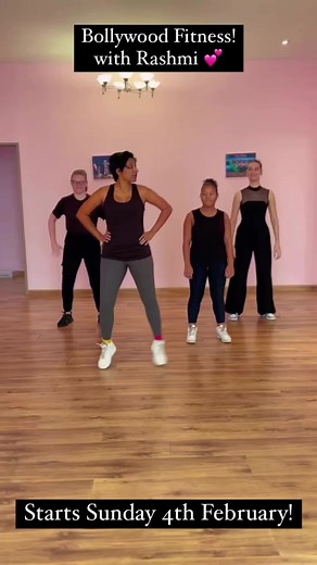 ✨Bollywood Fitness ✨ 🔥Join us for this exciting new cardio class at Victoria Dance! 45 minutes of fun, high energy fitness through various moves inspired from vibrant Bollywood! 🔥 ✨This class is starting on SUNDAY FEBRUARY 4th - 6.45pm to 7.30pm ✨ ✨Ladies Only ✨ 🔥 Rashmi is a professional dancer, trained in Mumbai. Rashmi started dancing and trained in the art of Bharatanatyam from the age of 6 and went on to complete 6 exam levels. She also trained as a Jazz dancer and dance fitness instruct