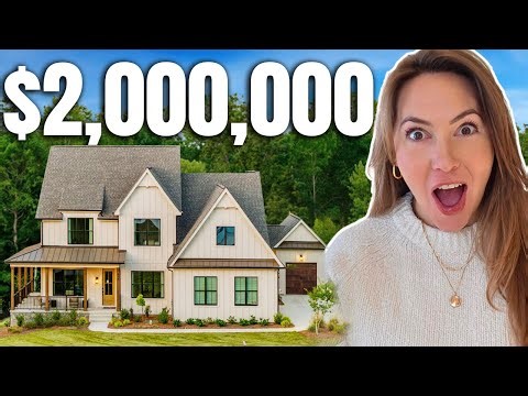 INSIDE a $2M Custom Luxury Home in Belmont NC | Charlotte New Construction Homes