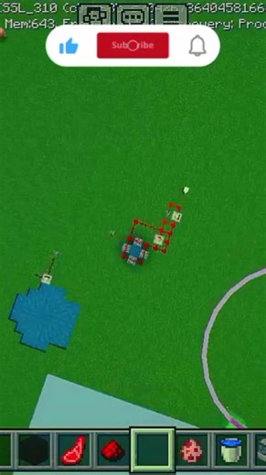 I make a human rocket launcher 🚀#minecraft