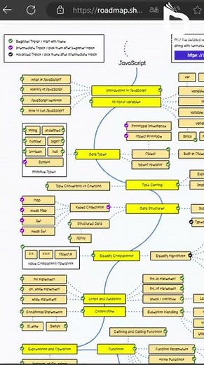 RoadMaps (rutas de aprendizaje) para lenguajes de programación.