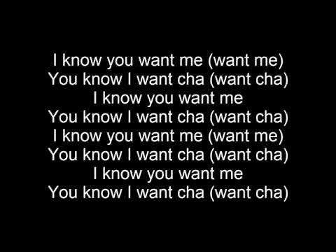 Lyrics Pitbull - I Know You Want Me