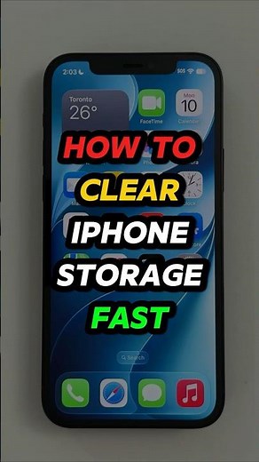 How to STOP iPhone storage lag 📱