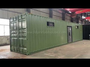 40 feet forest hunter container house