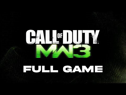 Call of Duty: Modern Warfare 3 Full Game Walkthrough (No Commentary) Longplay
