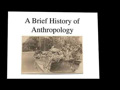 History of anthropology