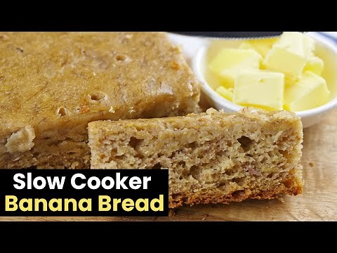 Slow Cooker Banana Bread