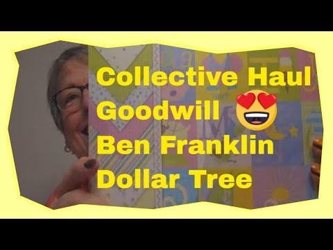 Around town collective Haul-Had to go for a drive in my new car #thriftstorefinds #dollartrtree 🤗😊