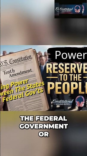 10th Amendment Explained Power to the States and People