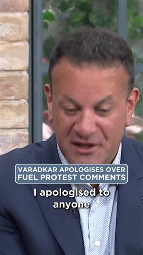 “It was a serious point, but one that was not well made.” Leo Varadkar addresses the reaction to his comments on the fuel protests, saying his remarks were not well made and apologises to those offended. #IreandAM