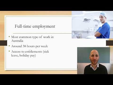 What are the different types of employment?