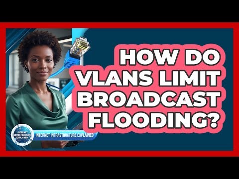 How Do VLANs Limit Broadcast Flooding?
