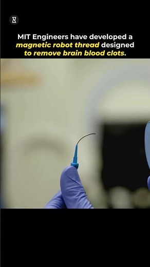 MIT’s Tiny Robot Could Save Stroke Victims! #shorts #science #sciencexperiments