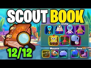 WHAT DO YOU GET FOR COMPLETING THE SCOUT BOOK? (7x SPEED)