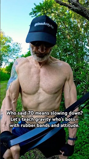 Best Home Workout for Men Over 70 Using Resistance Bands #over70 #over60fitness #over70health