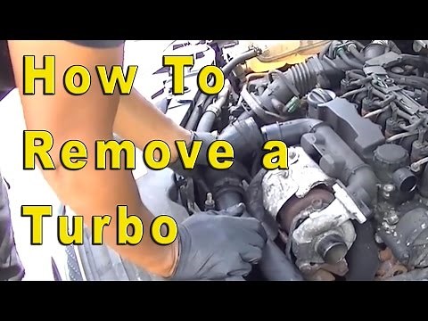 Ford Focus 1.6 TDCI Turbo Removal