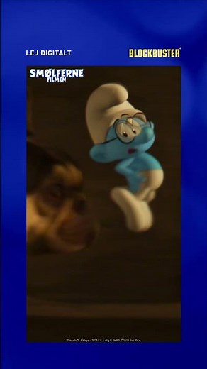Lej SMØLFERNE FILMEN på Blockbuster.dk 💙