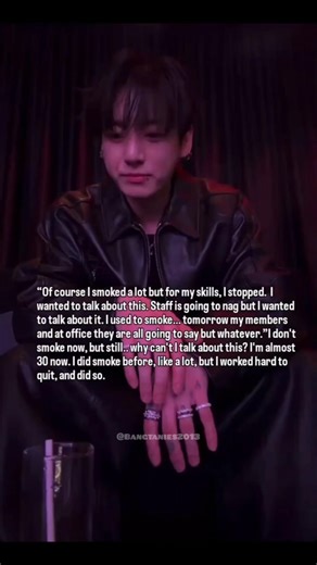 Jungkook Opens Up About Smoking Challenges | Jungkook Weverse Live TodayJungkook's Honest Live