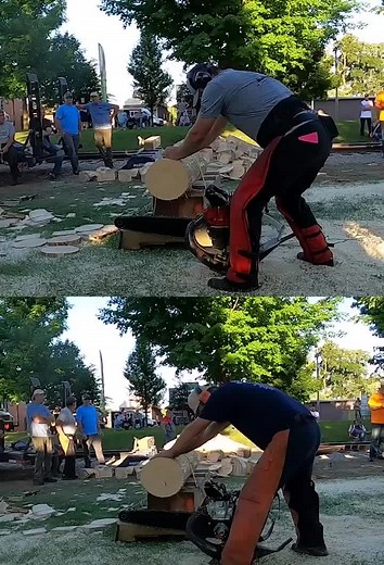 Incredible Chainsaw Racing #viral #shorts #Husqvarna #Stihl #Stihlusa #Chainsaw #Treecutting #Howtocutdownatree #stihlchainsaw #diy #stihlchainsaw #wo