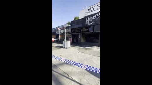 Rocco’s Burger Cafe in Croydon North destroyed by fire