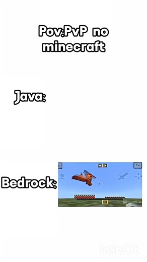 java PvP vs bedrock pvp