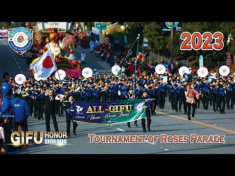 【GBA Official】GIFU HONOR GREEN BAND JAPAN - ROSE PARADE 2023【4K - multiple angles】