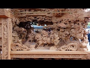 堺市八田地区 毛穴町のだんじり 彫り物詳細スライドショー