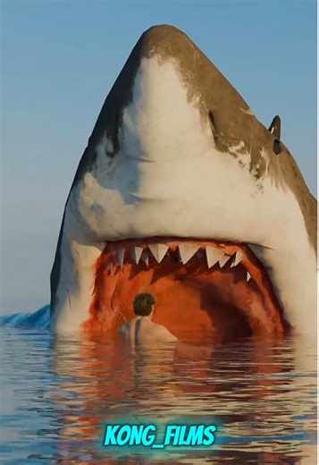 What happens if a megalodon wants to play with you❓#interestingfacts #fact #facts #lifehack #lifehacks