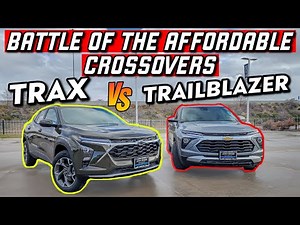 2024 CHEVY TRAX vs CHEVY TRAILBLAZER! WHICH of these AFFORDABLE CROSSOVERS SHOULD YOU BUY and WHY?