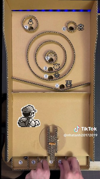 Pokémon Ball Game DIY #foryou #diy #logic #foryoupage